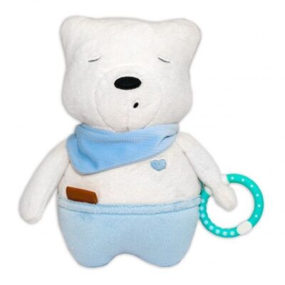 Szumisie Šumiaci maznáčik Medvedík Simon, 25 cm - modrý/bežová