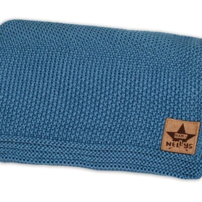 Luxusná deka, dečka BASIC, 80x90cm - navy