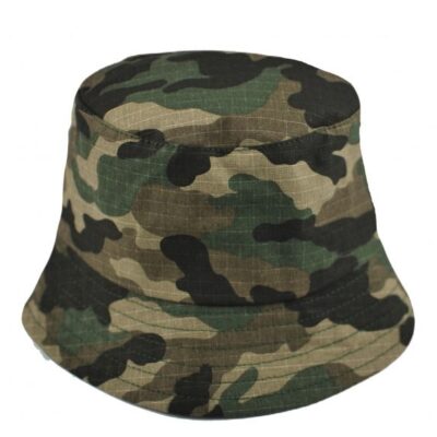 Letný, jarný klobúčik Baby Nellys, Army - maskáčový, vel. 92/98,obvod: 50/54cm