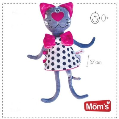 Hencz Toys Edukačná hračka Hencz šuštiace MAČIČKA KROPKA