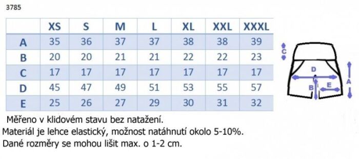 Be MaaMaa Tehotenské kraťasy s elastickým pásom - biele, vel´. L - Image 4
