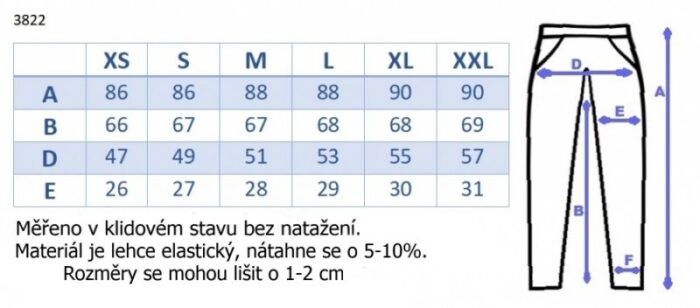 Be MaaMaa Tehotenské 3/4 nohavice s odpárateľným pásom - čierne, vel´. L - Image 2