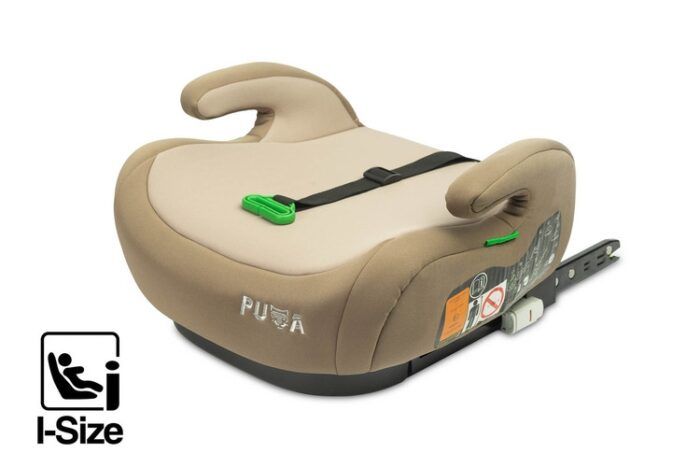 Podsedák do auta, isofix I-SIZE Puma - béžový - Image 6