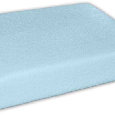 Baby Nellys Froté prestieradlo do kočíka 75 x 35 - modrá