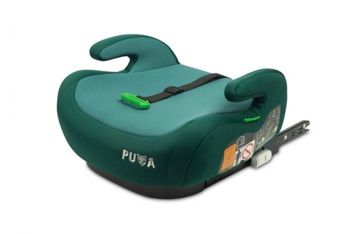 Podsedák do auta, isofix I-SIZE Puma - zelený - Image 2