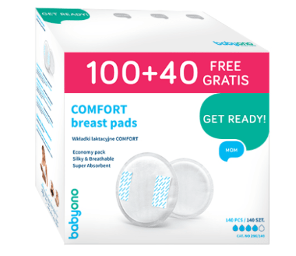 Vložky do podprsenky Comfort 100+40 ks