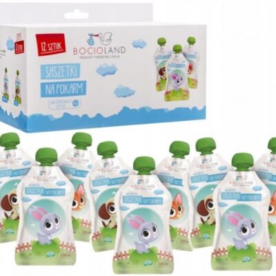 Opakovane použiteľné potravinové vrecká, 150 ml - 12 ks v balení