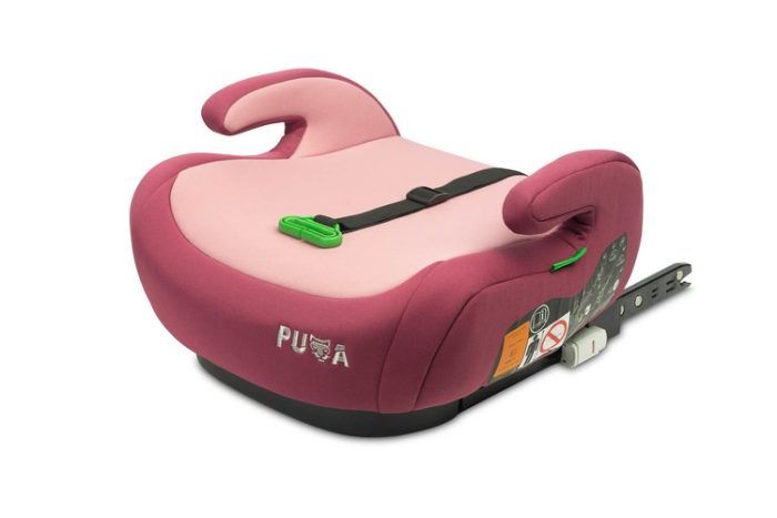 Podsedák do auta, isofix I-SIZE Puma - ružový - Image 2