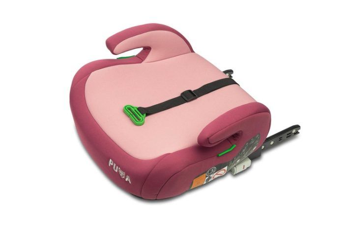 Podsedák do auta, isofix I-SIZE Puma - ružový - Image 4