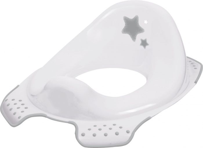 Baby Nellys Adaptér - tréningové sedátko na WC - Baby Star - biele