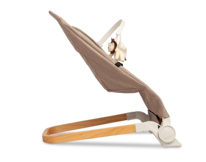 Dojčenské lehátko, ergonomické Pine - béžové - Image 5