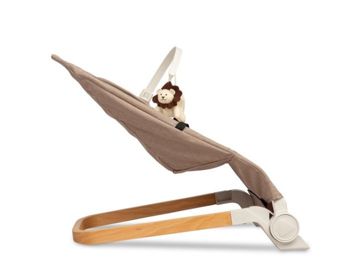Dojčenské lehátko, ergonomické Pine - béžové - Image 6