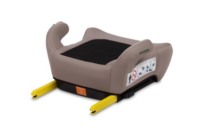 Autosedačka, podsedák s isofixom JAGUAR I-size, béžová (125-150) - Image 2